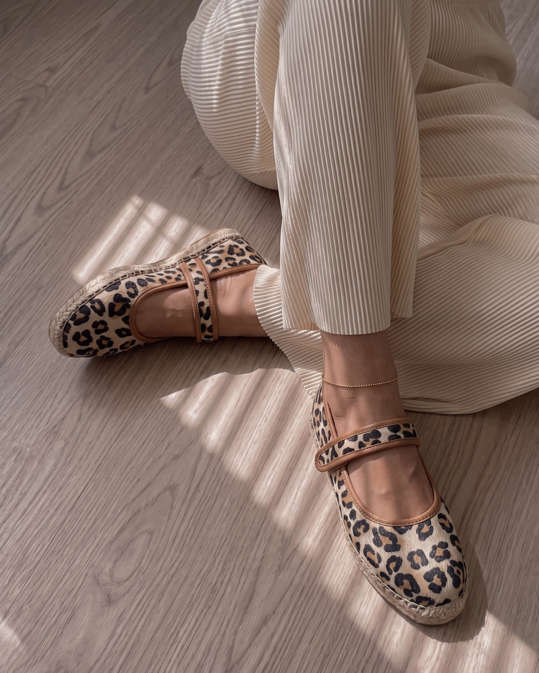 2200R Casual Sintético Leopardo Beige