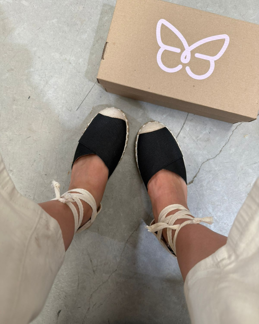 10010 Casual Textil Curri Negro/Arpillera Natural