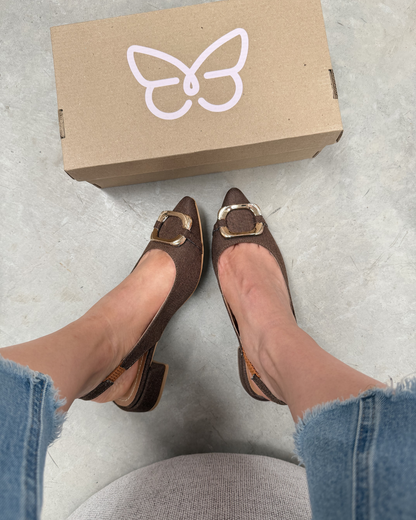 2522R Zapatilla Textil Curri Café Bitono