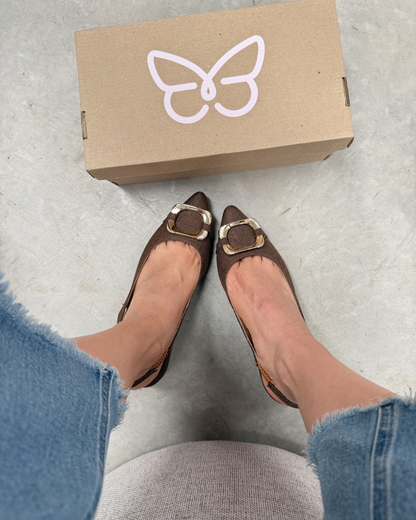 2522R Zapatilla Textil Curri Café Bitono