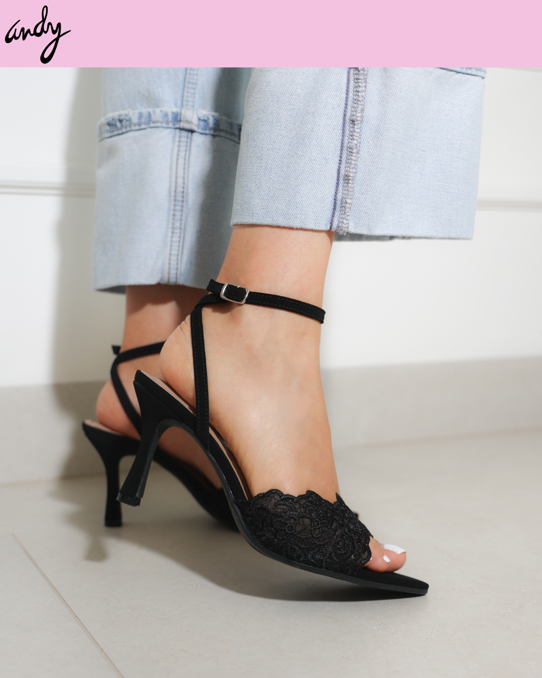 288AR Zapatilla Sintético Textil Negro