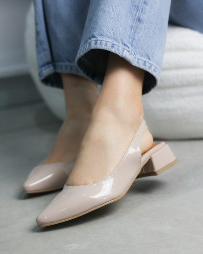 2501R Zapatilla Sintético Charol Maquillaje