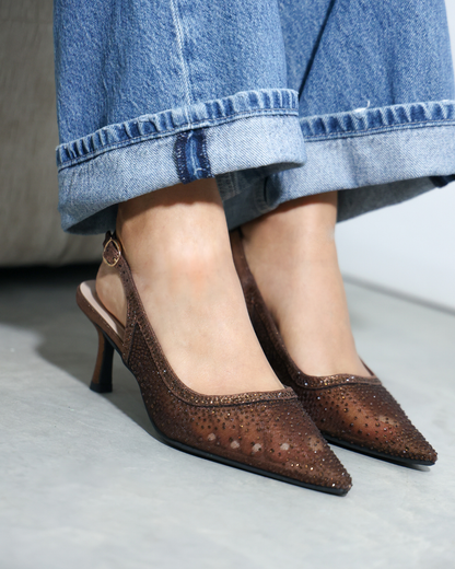 290AR Zapatilla Sintético Malla Bronce