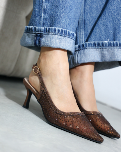 290AR Zapatilla Sintético Malla Bronce