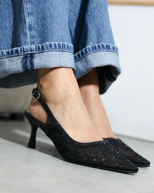 290AR Zapatilla Sintético Malla Negro