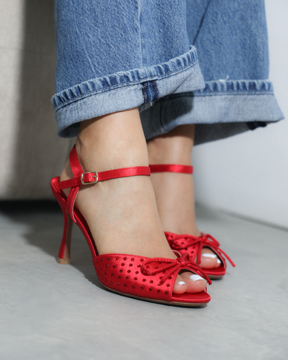 291AR Zapatilla Sintético Razo Rojo