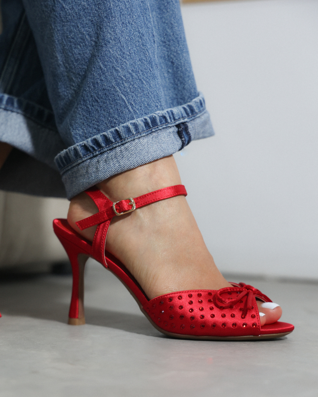 291AR Zapatilla Sintético Razo Rojo