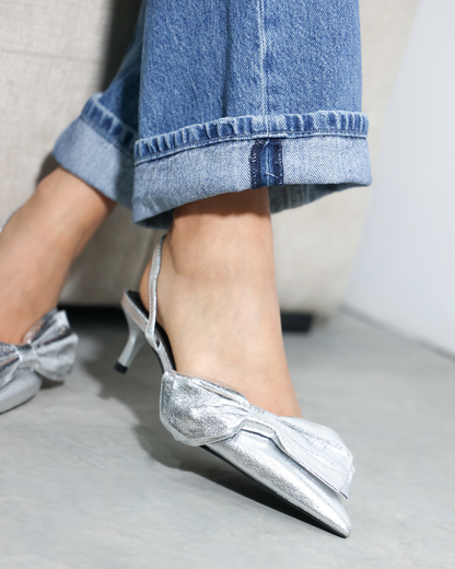 295AR Zapatilla Sintético Plata