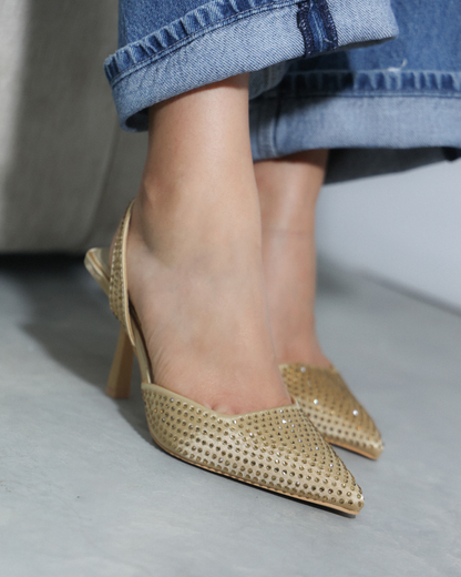297AR Zapatilla Sintético Oro