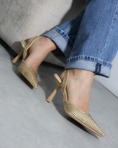 297AR Zapatilla Sintético Oro