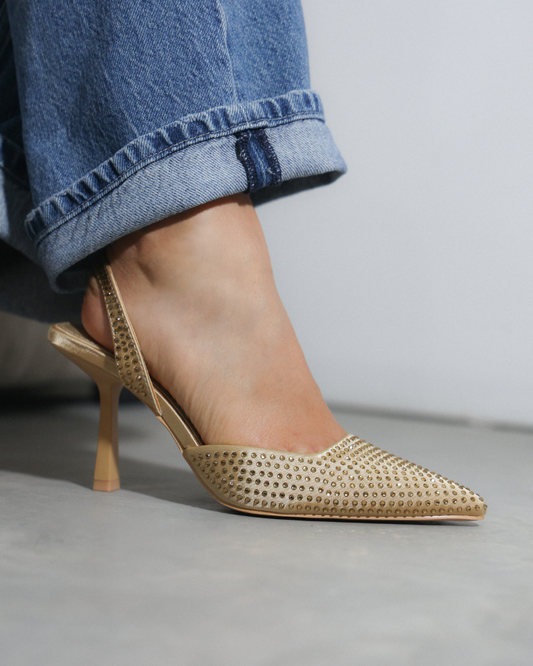 297AR Zapatilla Sintético Oro