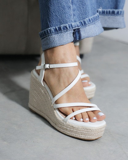 299AR Sandalia Sintético Blanco
