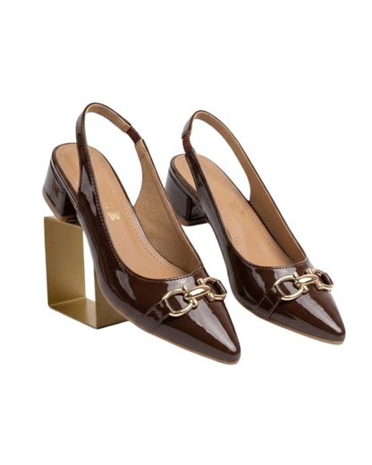 2504R Zapatilla Sintético Charol Testa