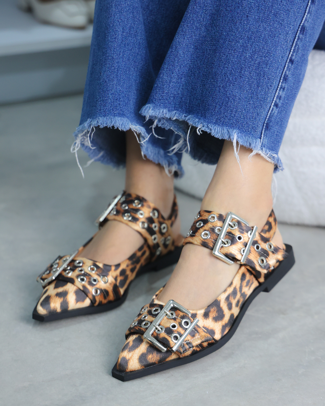 161I Estampado Leopardo Café
