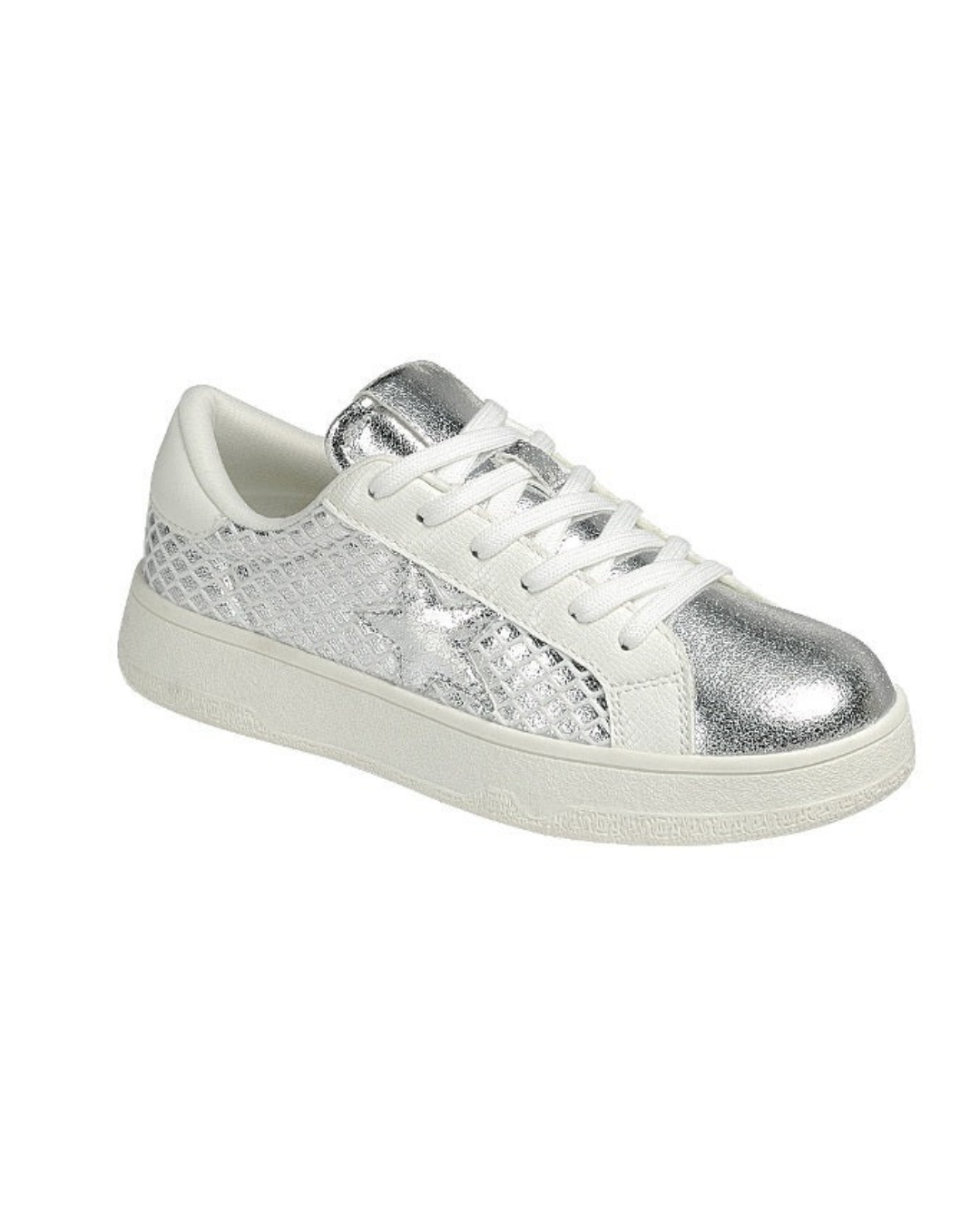 184I Sintético Plata/Blanco