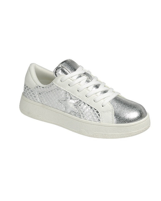 184I Sintético Plata/Blanco