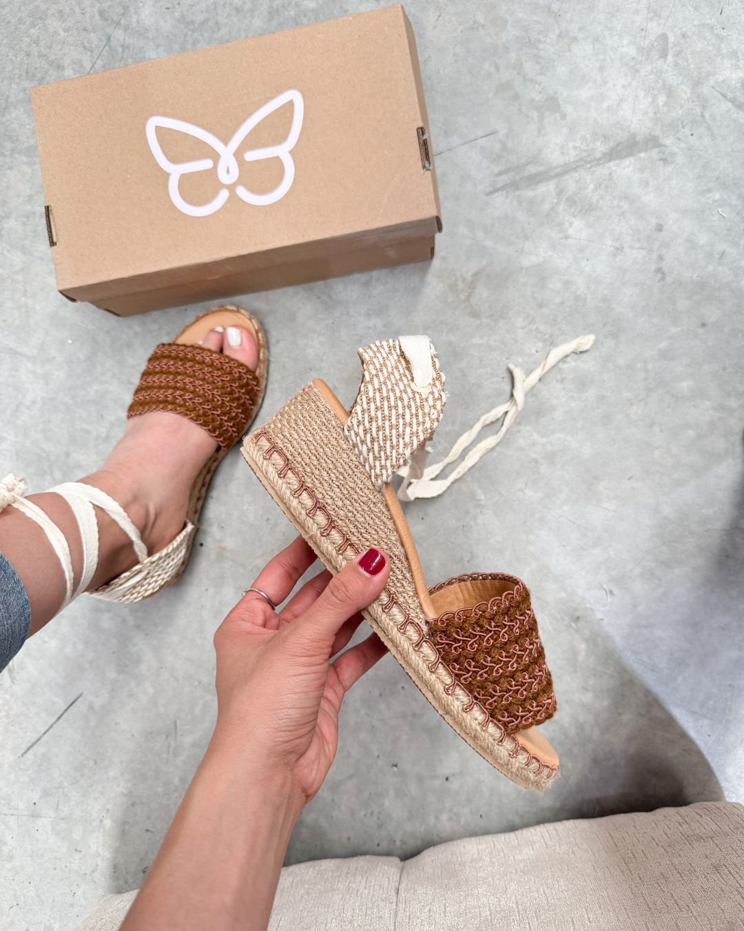 208Y Sandalia Sintético Yute Ochos Melle