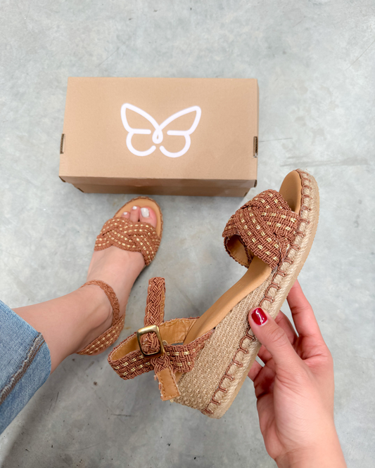 300Y Sandalia Sintético Yute Trenzado Melle