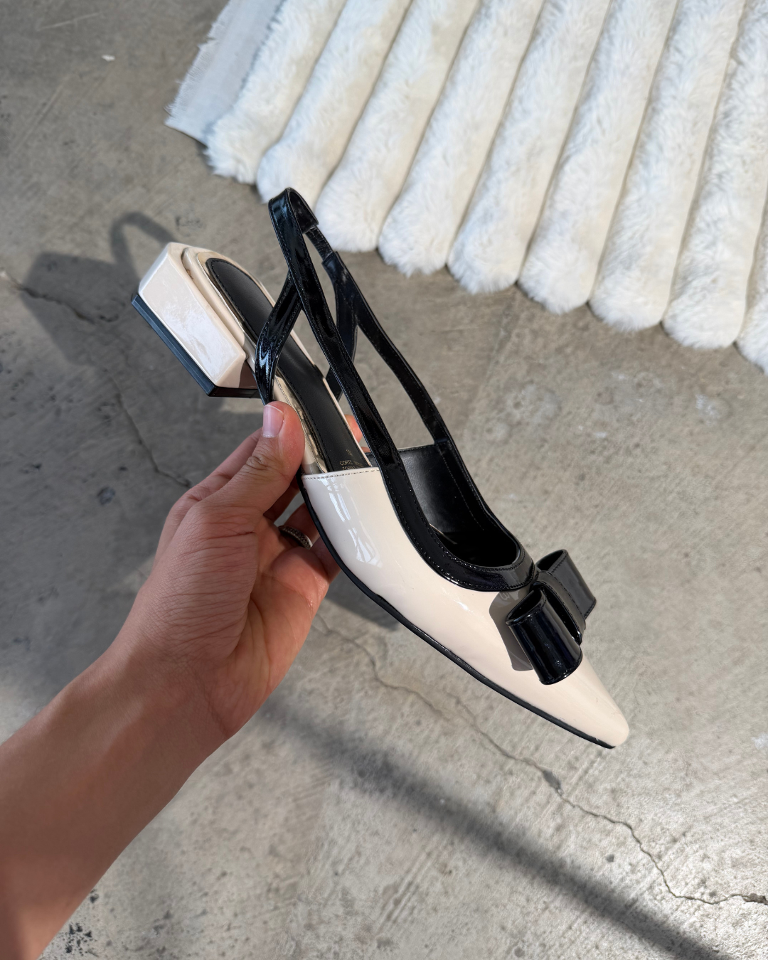 1504L Charol Miga/Negro