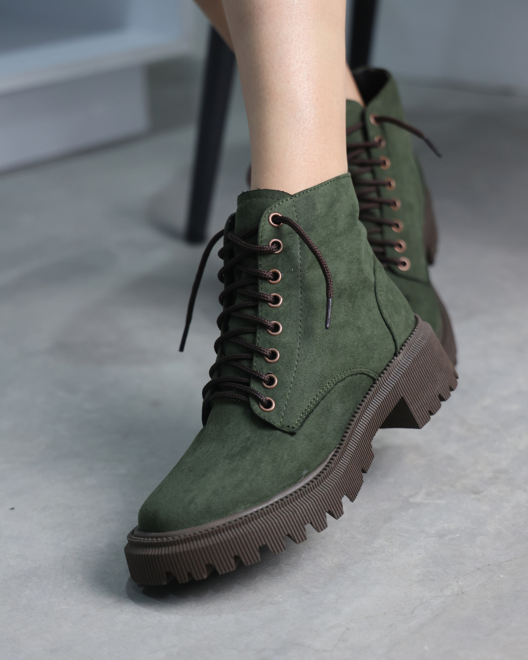 225DF durazno verde militar