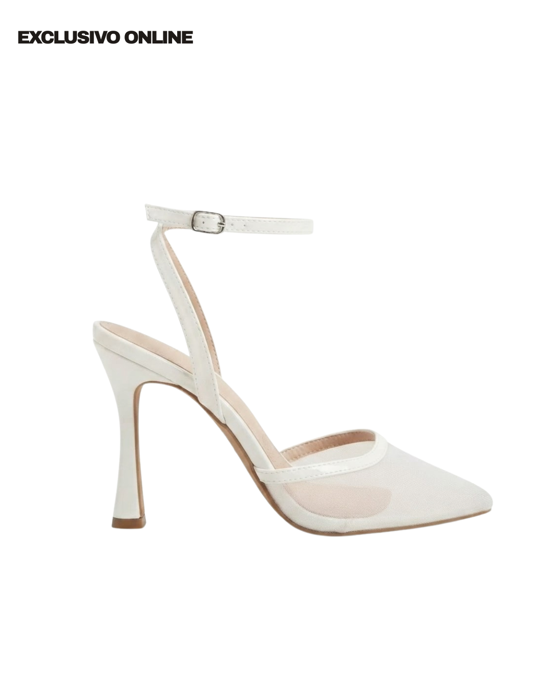 272AR Zapatilla Sintético Malla Blanco
