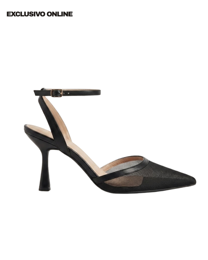 272AR Zapatilla Sintético Malla Negro