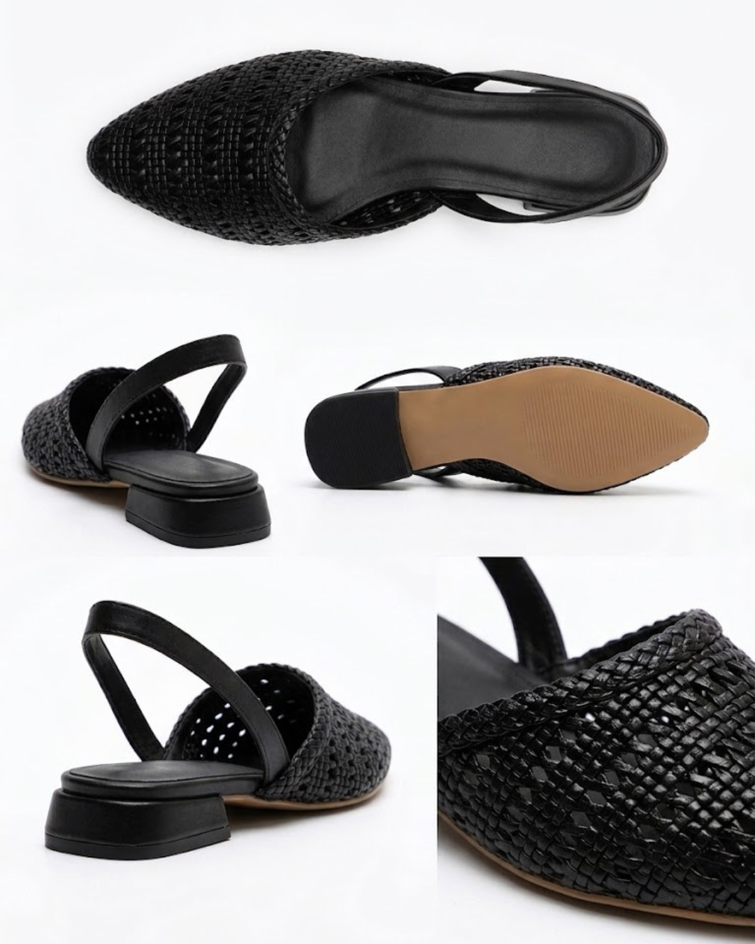 1515R Zapatilla Sintético Afrodita Negro