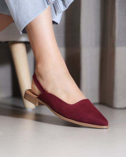 3010R Casual Sintético Durazno Vino