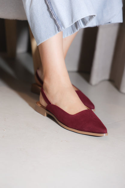 3010R Casual Sintético Durazno Vino