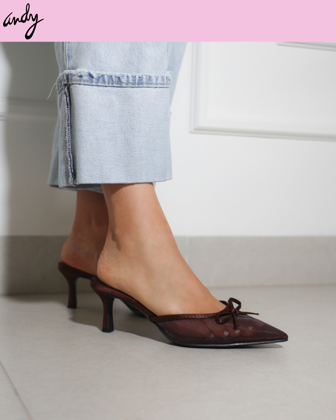 301AR Zapatilla Sintético Malla Café