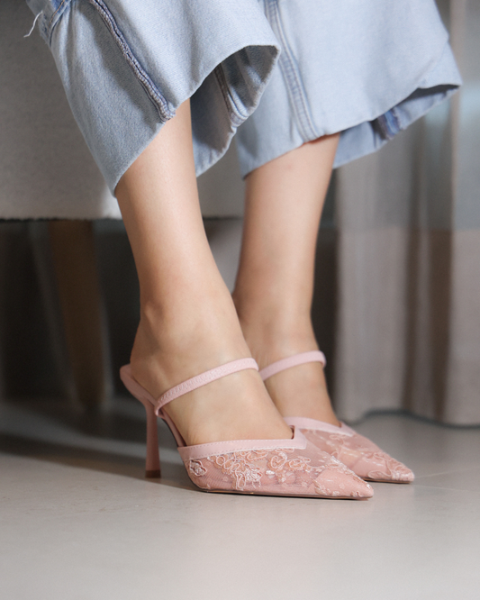 308AR Zapatilla Sintético Textil Rosa