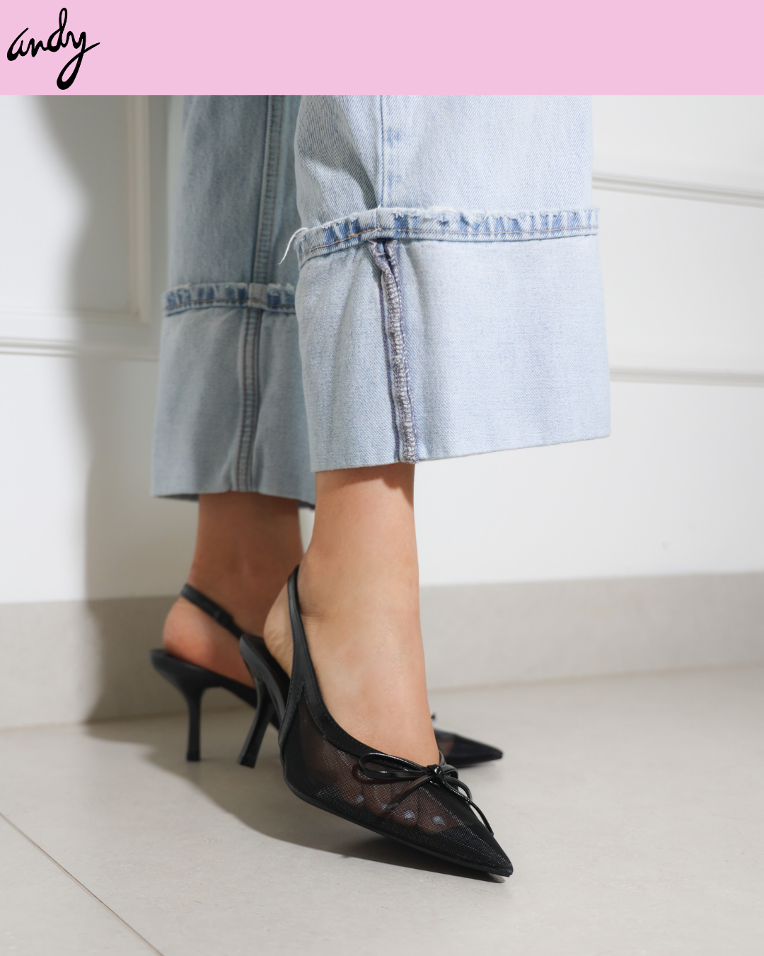309AR Zapatilla Sintético Malla Negro