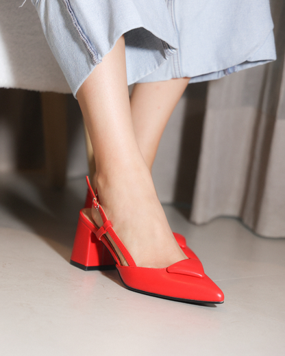315AR Zapatilla Sintético Rojo