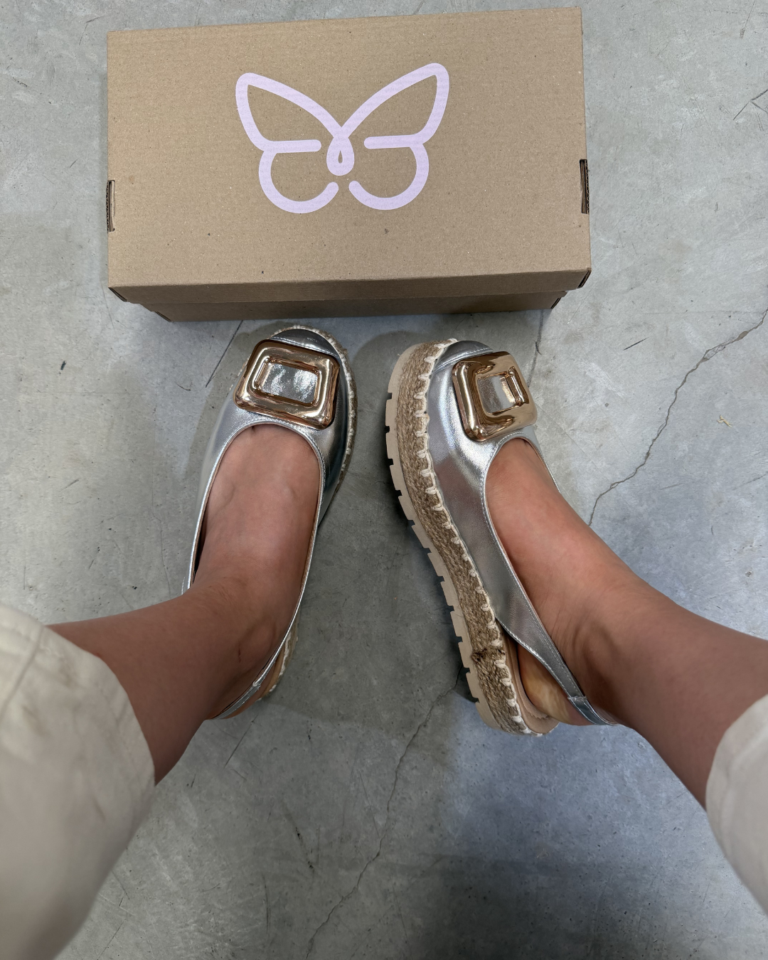 10011 Casual Sintético Napa Zoe Plata