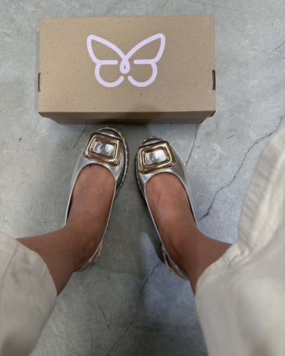 10011 Casual Sintético Napa Zoe Plata