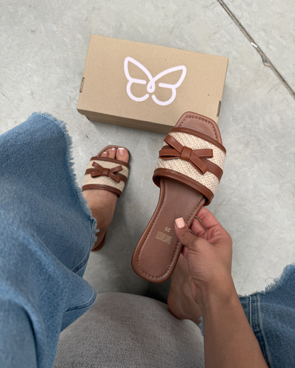 356IV Sandalia Sintético Yute Natural/Nairobi Tan