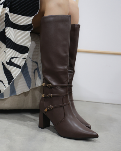 328AR Bota Sintético Café