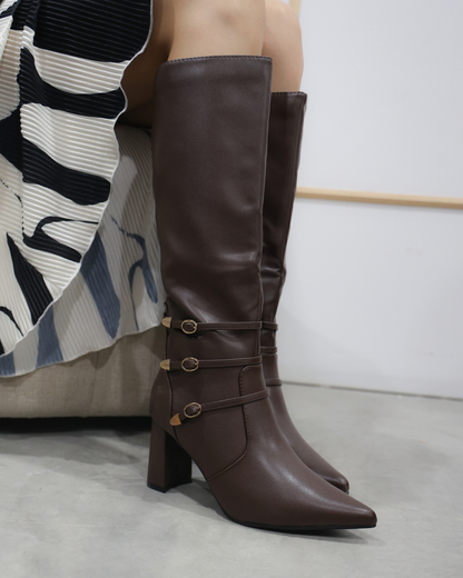 328AR Bota Sintético Café