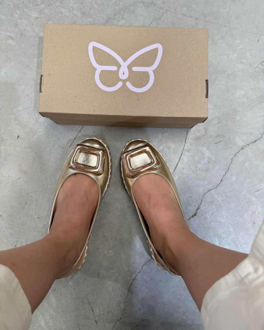 10011 Casual Sintético Napa Zoe Oro Inglés