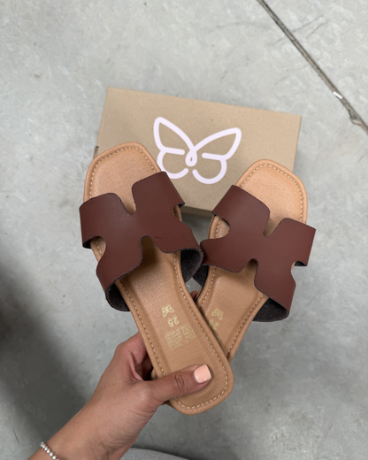 3094 Sandalia Sintético Azteca Madera