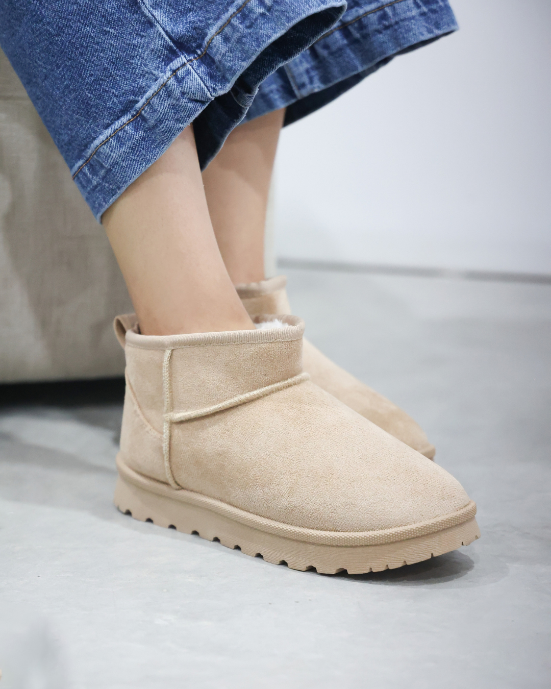 336AR Bota Sintético Durazno Maquillaje