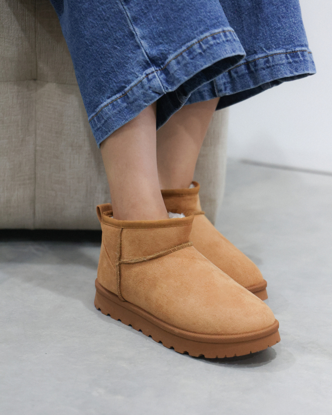 336AR Bota Sintetico Tan