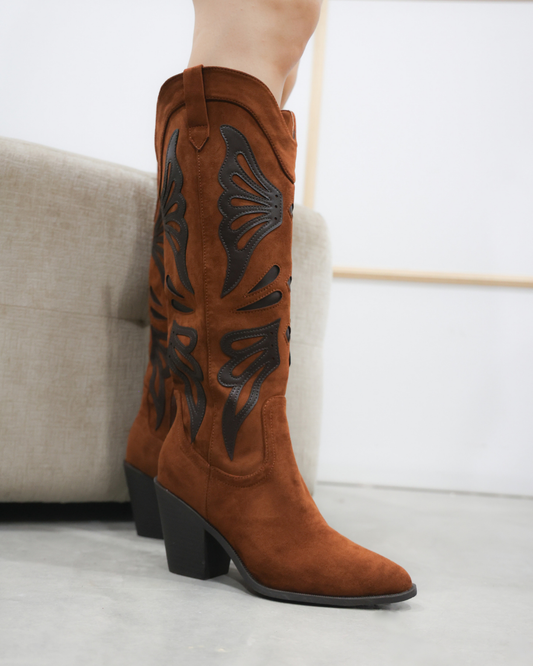 340AR Bota Durazno Melle/Sintetico Cafe