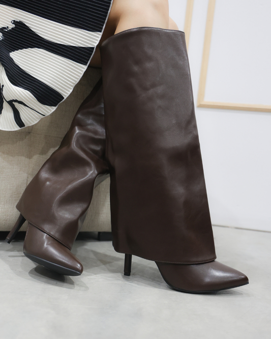 342AR Bota Sintetico Cafe
