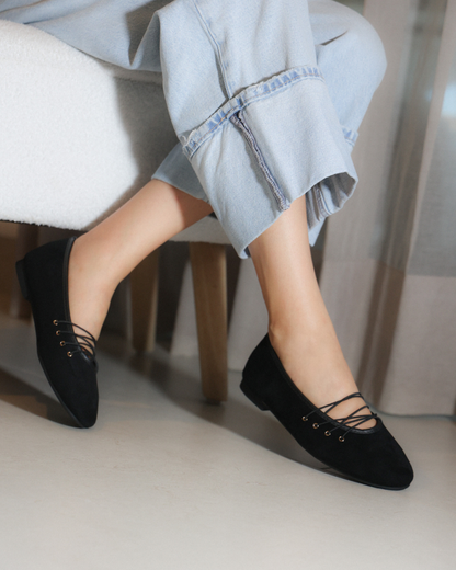 349AR Casual Sintético Durazno Negro