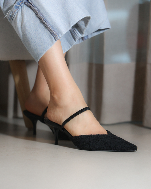 350AR Zapatilla Textil Negro