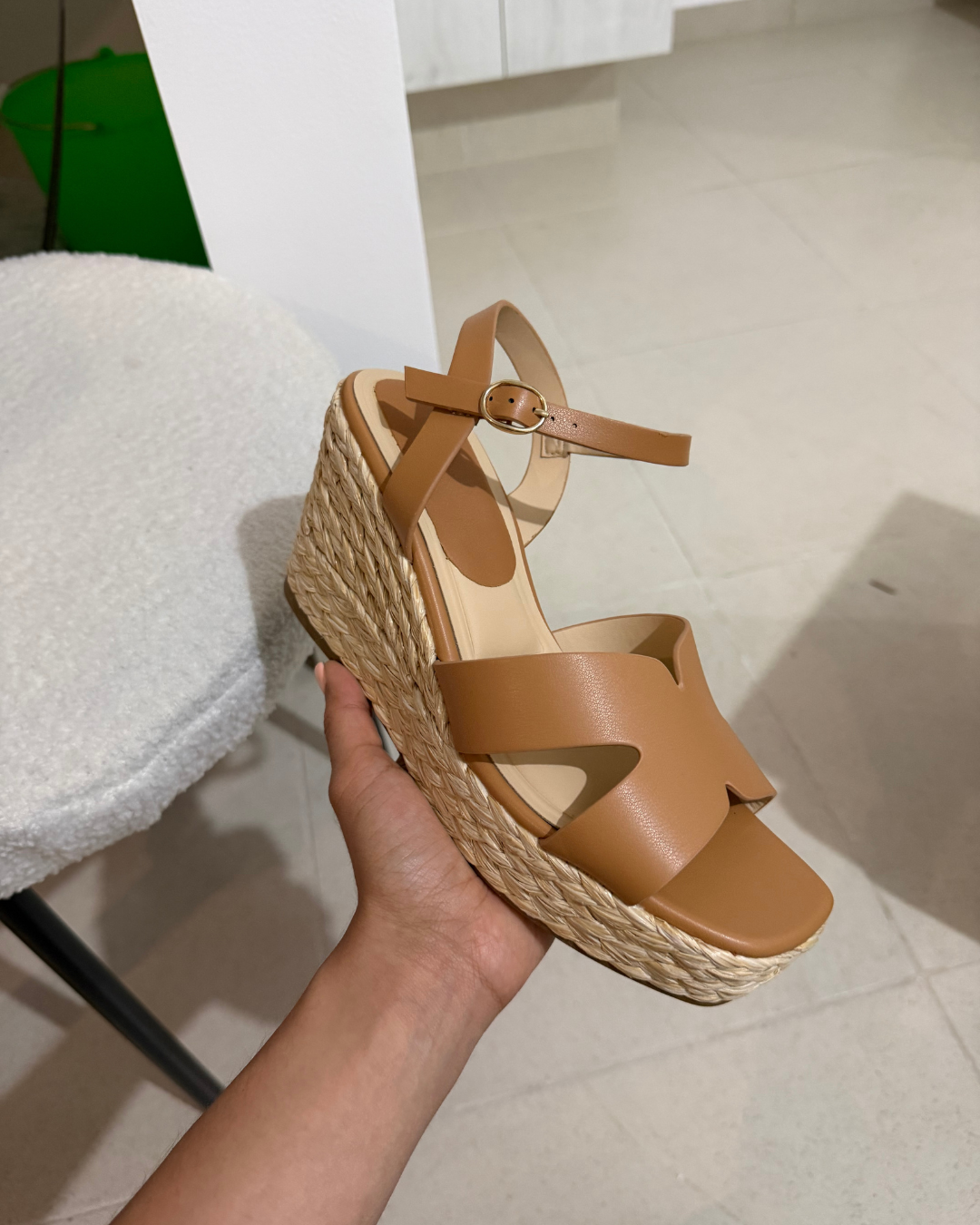 264AR Sandalia Sintético Tan