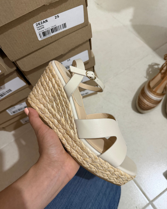 264AR Sandalia Sintético Beige