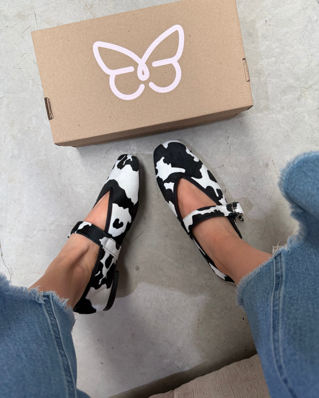 4072 Casual Estampado Negro