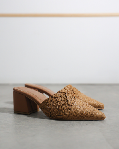 857R Zapatilla Textil Natural